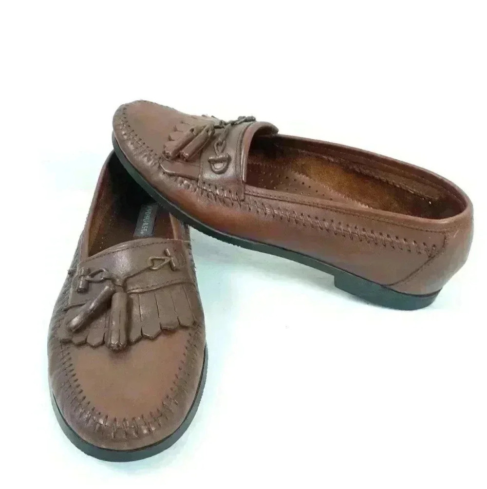 ANDHURST Loafers Havana Size 9M EUC